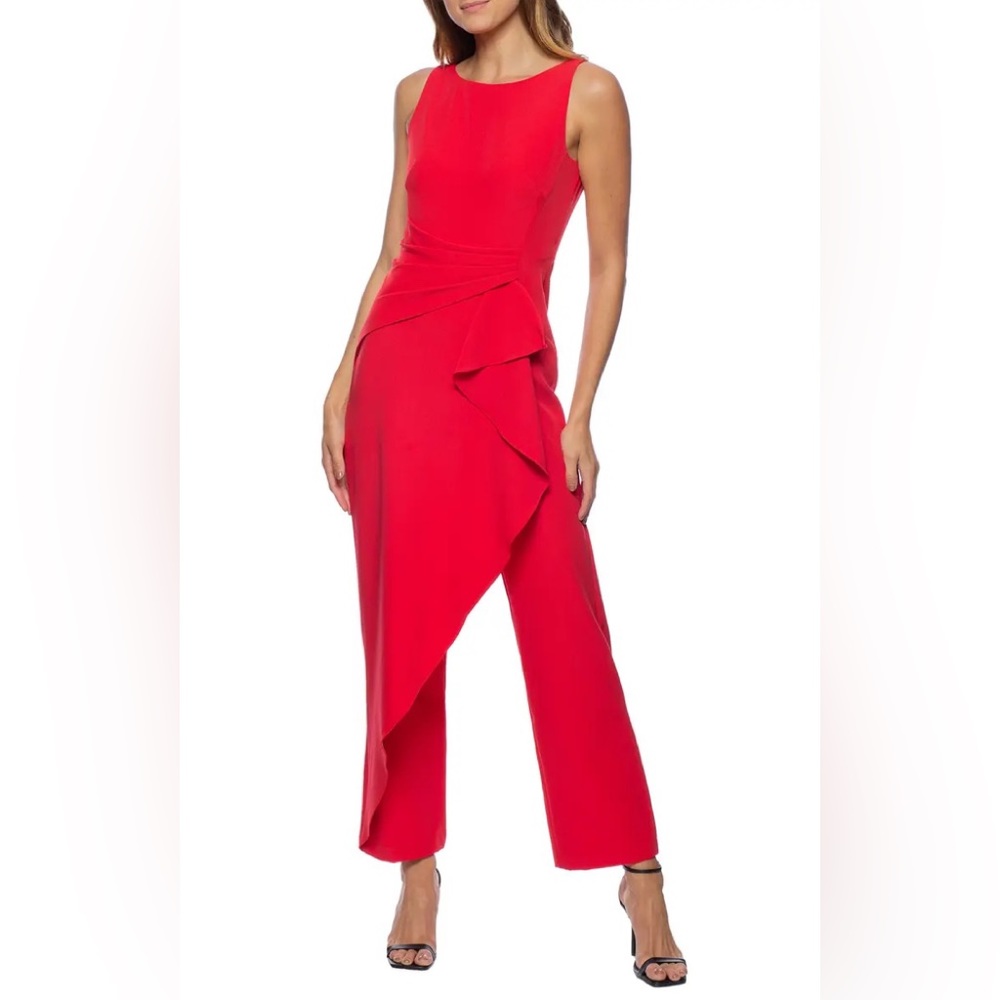 NWT Overlay Crepe Jumpsuit by Marina